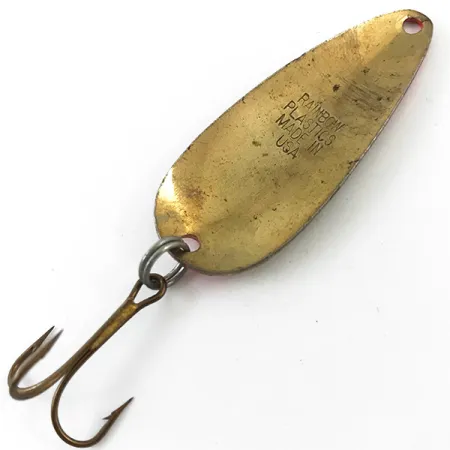 Rainbow Plastics Pot-O-Gold UV Skeddrag, Guld/Röd, 11g, UV, #4651