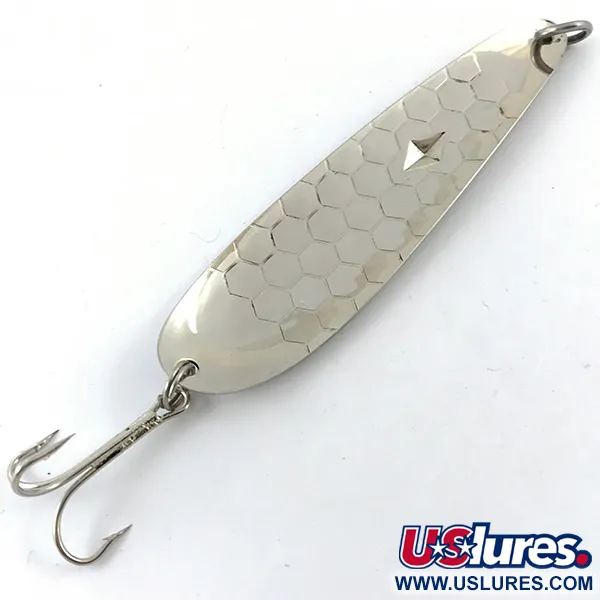 Luhr Jensen Diamond King 4 Skeddrag, Hamrat silver, 14g, #4657
