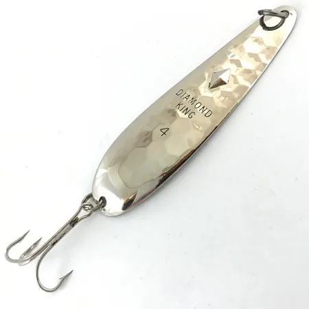Luhr Jensen Diamond King 4 Skeddrag, Hamrat silver, 14g, #4657