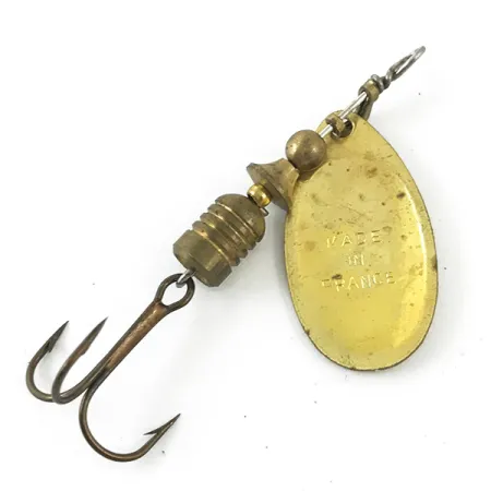 Mepps Aglia 2 (1950s) Spinnare, Guld, 4,5g, Vintage, #4671