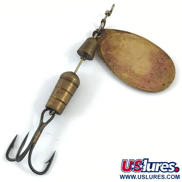 Mepps Aglia 3 (1950s) Spinnare, Guld, 7g, Vintage, #4672