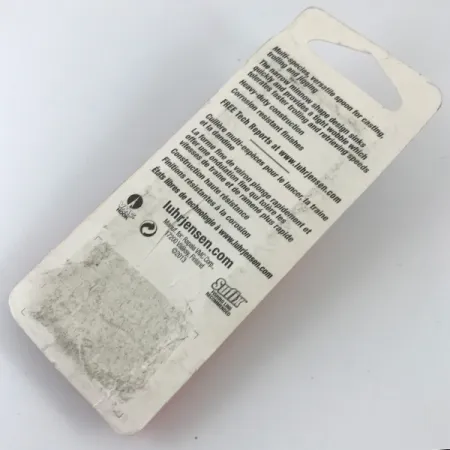 Luhr Jensen Krocodile Die #3 Skeddrag, Nickel/Röd, 10g, #4681