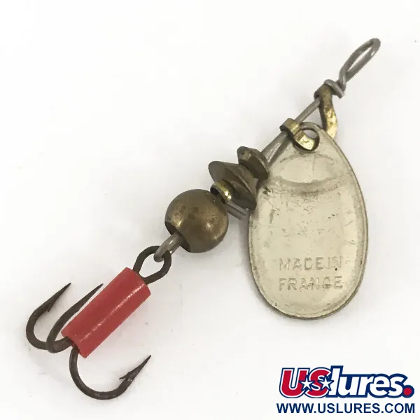 Mepps Aglia 0 Spinnare, Silver, 2.2g, Röd Slang, #4682