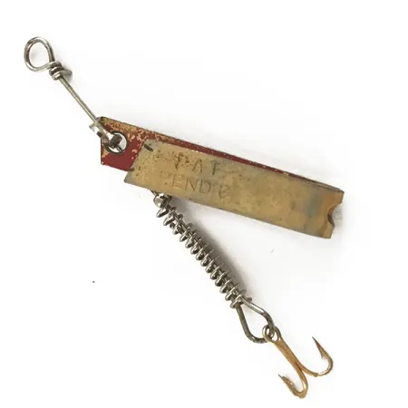 South Bend Super Duper 500 Skeddrag, Mässing/Röd, 1,4g, #4684