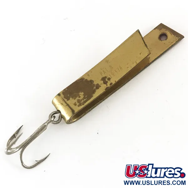 South Bend Super-Duper 503 Skeddrag, Mässing / Röd, 4.3g, USA, #4685