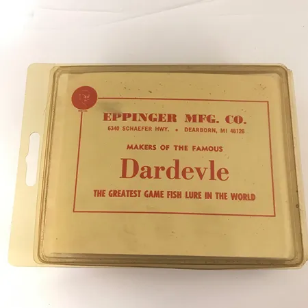 Eppinger Dardevle Kit Skeddrag, Röd/Vit/Nickel, 28g, #4694