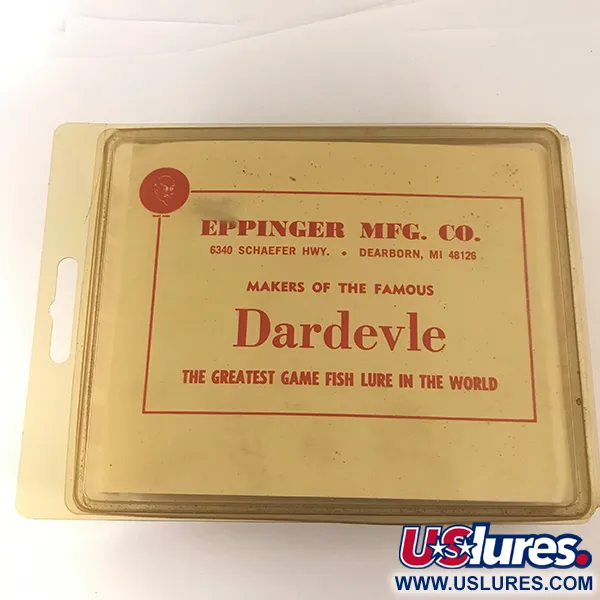 Eppinger Dardevle Kit Skeddrag, Röd/Vit/Nickel, 28g, #4694