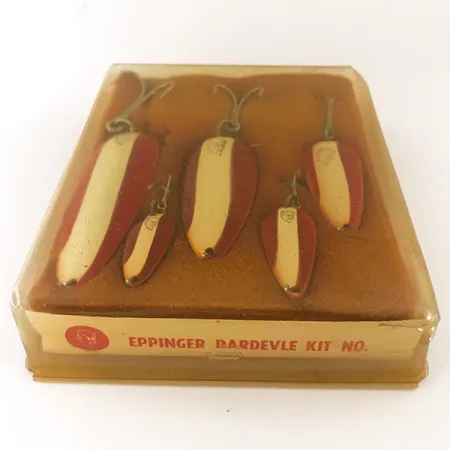 Eppinger Dardevle Kit Skeddrag, Röd/Vit/Nickel, 28g, #4694