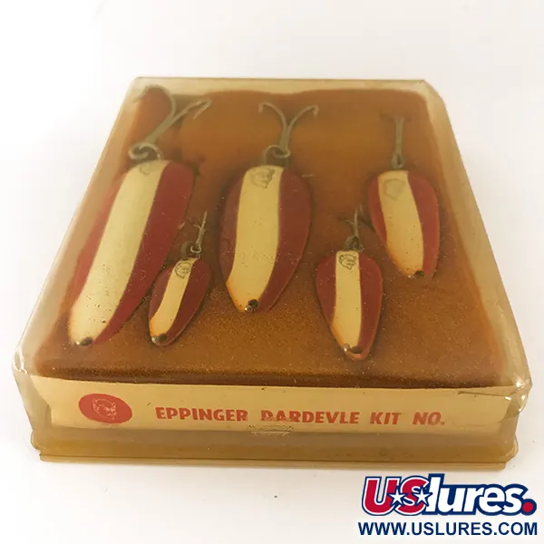 Eppinger Dardevle Kit Skeddrag, Röd/Vit/Nickel, 28g, #4694