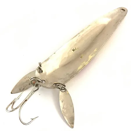 Marathon (with sonic blades) Skeddrag, Nickel/Guld/Röd, 17g, #4700