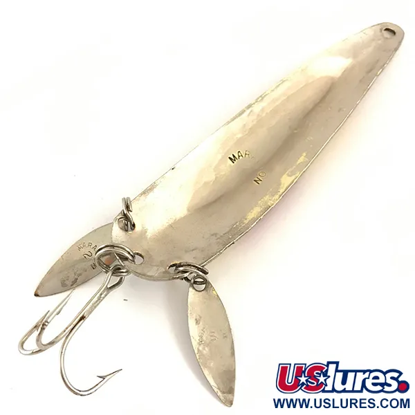 Marathon (with sonic blades) Skeddrag, Nickel/Guld/Röd, 17g, #4700