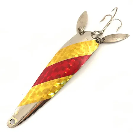 Marathon (with sonic blades) Skeddrag, Nickel/Guld/Röd, 17g, #4700