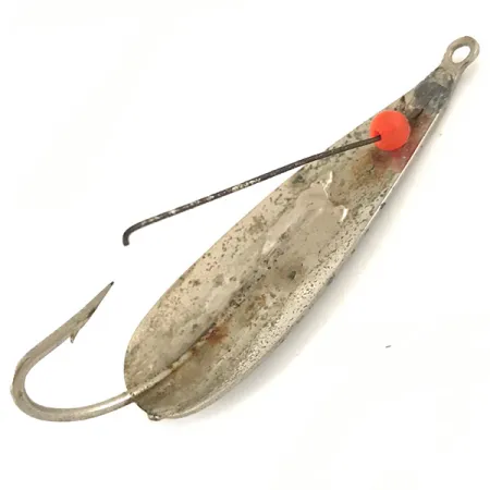 Marathon Weedless Wobbler Skeddrag, Hamrat silver, 14g, Vasskydd, #4701