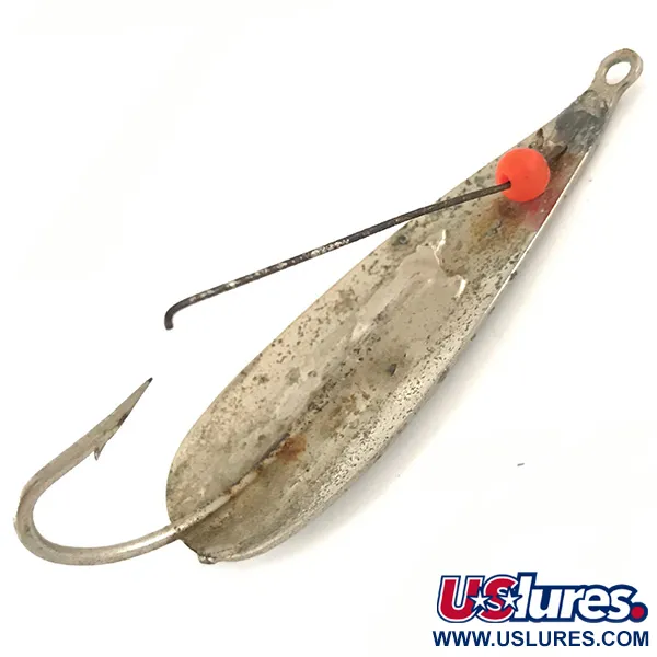 Marathon Weedless Wobbler Skeddrag, Hamrat silver, 14g, Vasskydd, #4701