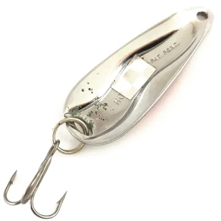 Luhr Jensen Hot Shot W Skeddrag, Nickel/Röd/Vit, 9g, Vintage, #4703