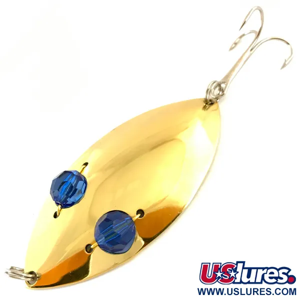 Horrocks-Ibbotson Wobbler Skeddrag, Guld, 23g, Glaspärlor, #4705