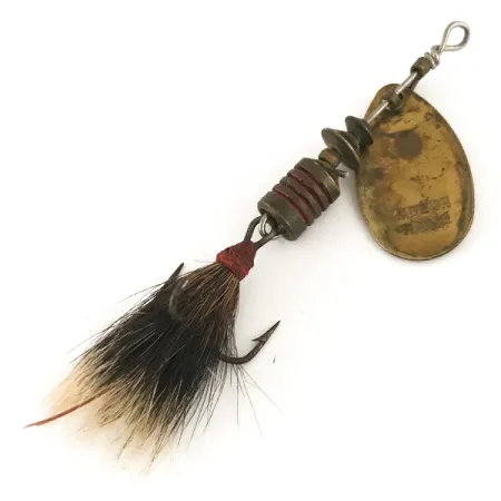 Mepps Aglia 1 dressed Spinnare, Mässing, 3,5g, Ekorrhår, #4722