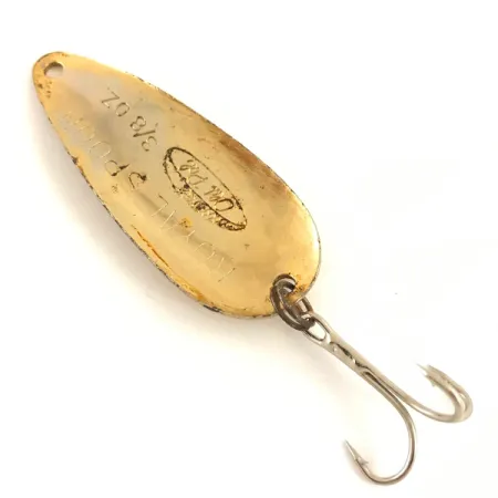 Old Pal Woodstream Royal Spoon Skeddrag, Guld, 11g, Vintage, #4726