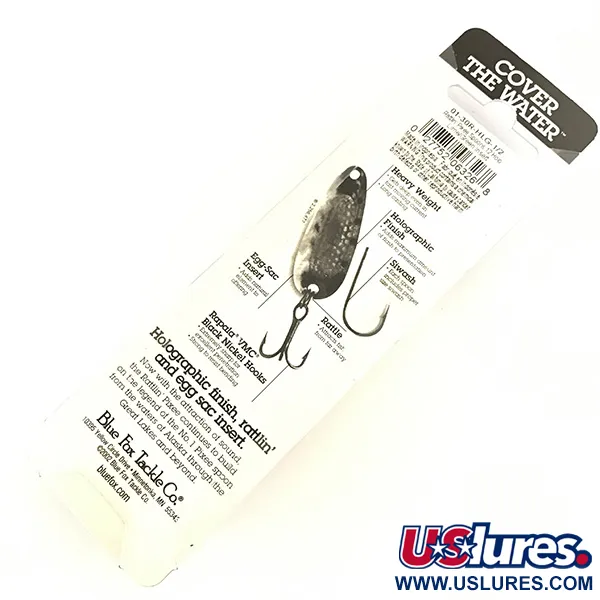 Blue Fox Rattlin Pixee UV Skeddrag, Rainbow Herring, 14g, UV Glow, #4737