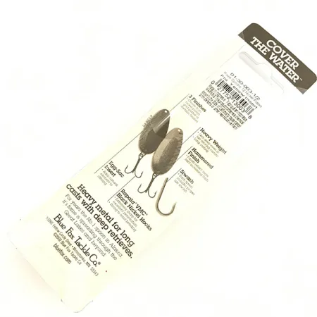 Blue Fox Pixee UV Skeddrag, Hammered Nickel/Yellow, 14g, UV Glow, #4738