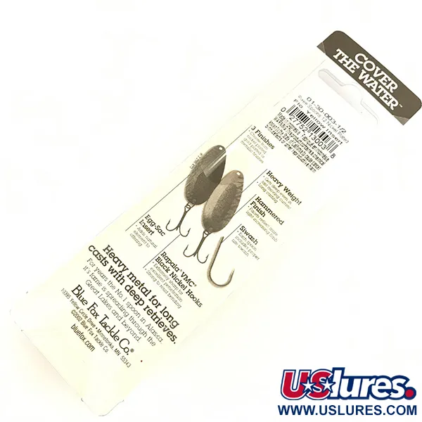 Blue Fox Pixee UV Skeddrag, Hammered Nickel/Yellow, 14g, UV Glow, #4738