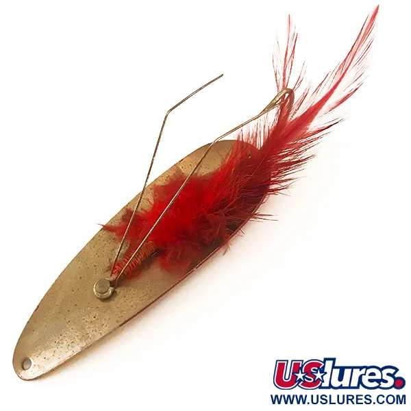 Eppinger Weedless Dardevle Skeddrag, Röd/Vit, 28g, Vasskydd, #4744