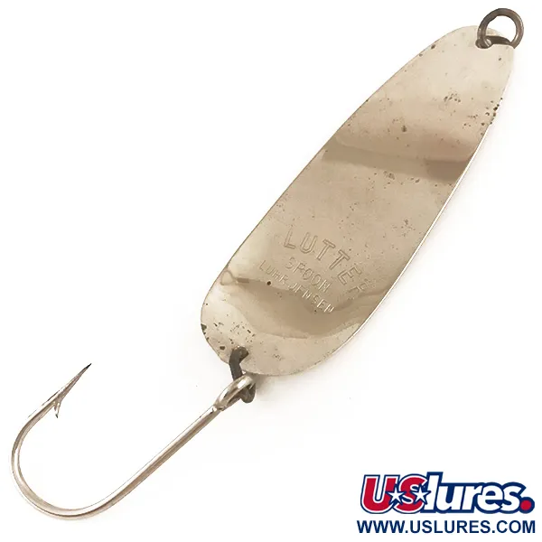 Luhr Jensen Flutter Spoon UV Skeddrag, Neongrön, 7,5g, UV, #4746