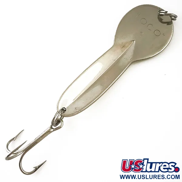 Glen Evans Loco 3 UV Skeddrag, Nickel/Gul, 17g, UV-reaktiv, #4761