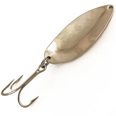 Acme Little Cleo Skeddrag, Nickel / Blå, 21g, Hamrat mönster, #4764