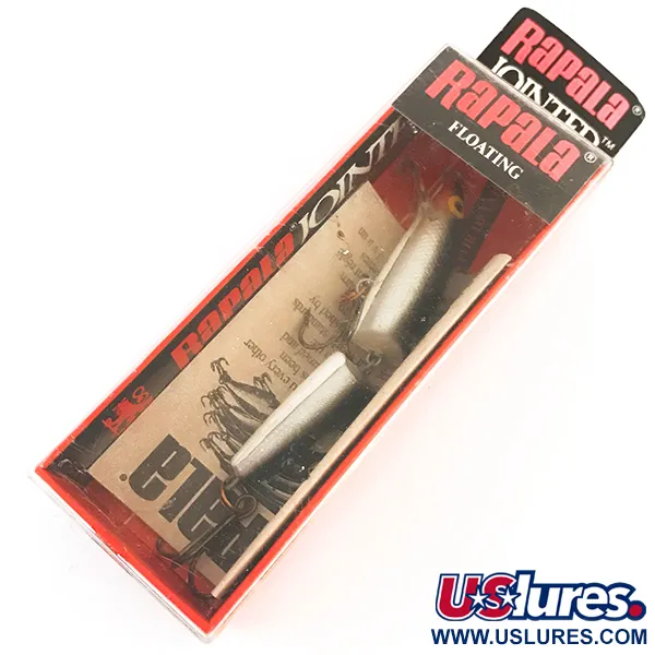 Rapala Jointed J-7 Wobbler, Silver, 4g, Ledad, #4792