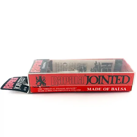 Rapala Jointed J-7 Wobbler, Silver, 4g, Ledad, #4792