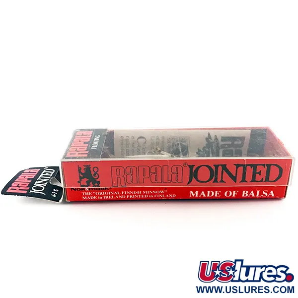 Rapala Jointed J-7 Wobbler, Silver, 4g, Ledad, #4792