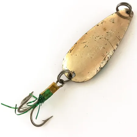 Lindy Finsel Skeddrag, Guld / Grön, 10g, Guldpläterat, #4798