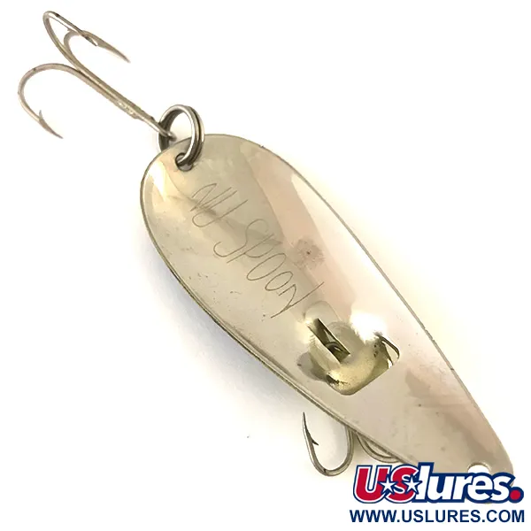 American Sportsman NU Spoon Skeddrag, Gul/Svart/Nickel, 11g, #4800