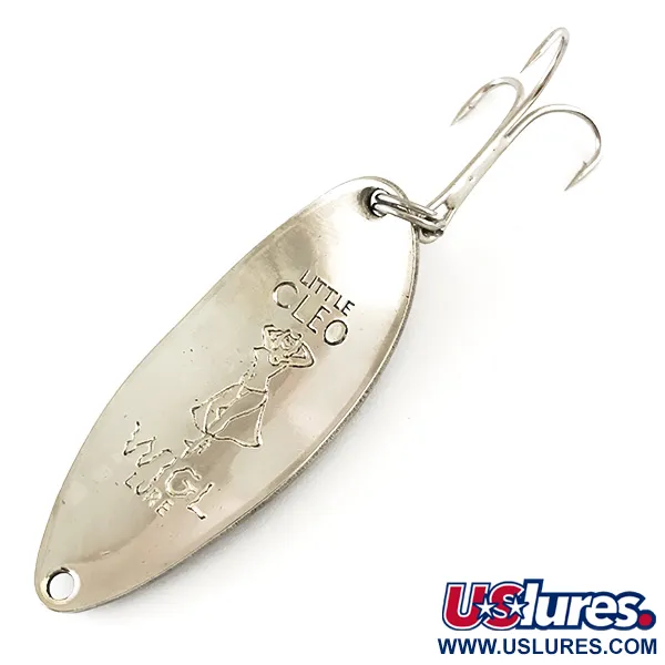 Acme Little Cleo (Hula Girl) Skeddrag, Nickel/Blå/Röd, 14g, #4809