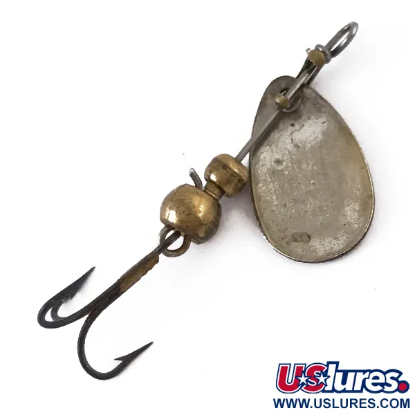 Mepps Aglia 0 (1960s) Spinnare, Mässing, 2,2g, Vintage-skick, #4830