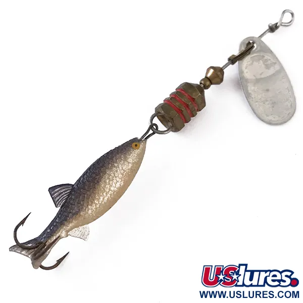 Mepps Comet Mino 0 Spinnare, Silver, 3,5g, Jigg-trailer, #4832