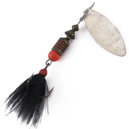 Mepps Aglia Long 1 Dressed Spinnare, Silver, 4.5g, Pilblad, #4834