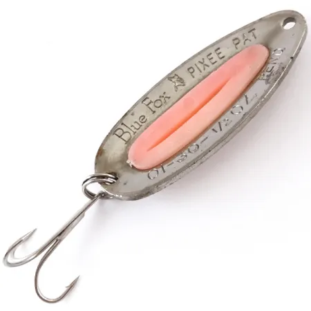 Blue Fox Pixee Skeddrag, Hamrad nickel/Rosa, 14g, Laxrom, #4840