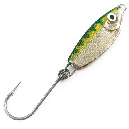 Luhr Jensen Crippled Herring Drag, Abborre, 7g, Hamrad nickel, #4857