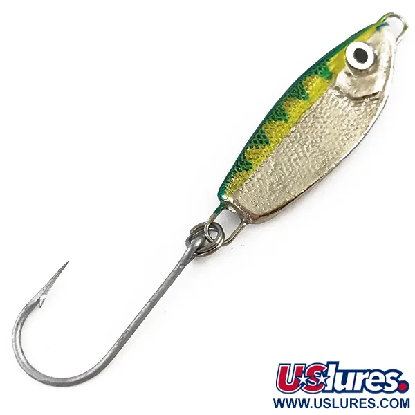Luhr Jensen Crippled Herring Drag, Abborre, 7g, Hamrad nickel, #4857