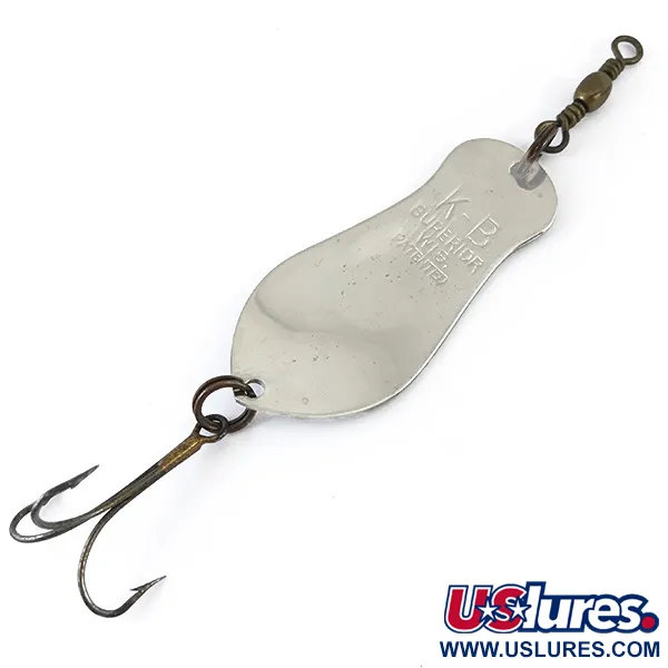 K-B Bait K-B Spoon 2 Skeddrag, Nickel, 14g, Mässingslekande, #4870