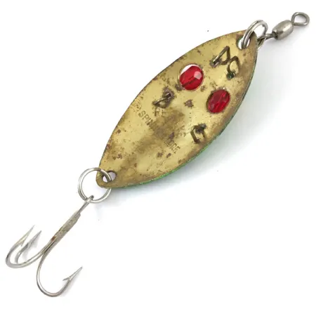 Eppinger Red Eye Spinning UV Skeddrag, Fire Tiger/Mässing, 10g, #4883