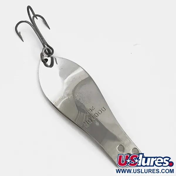 Prescott Spinner Little Doctor 265 Skeddrag, Nickel / Guld, 10g, #4904