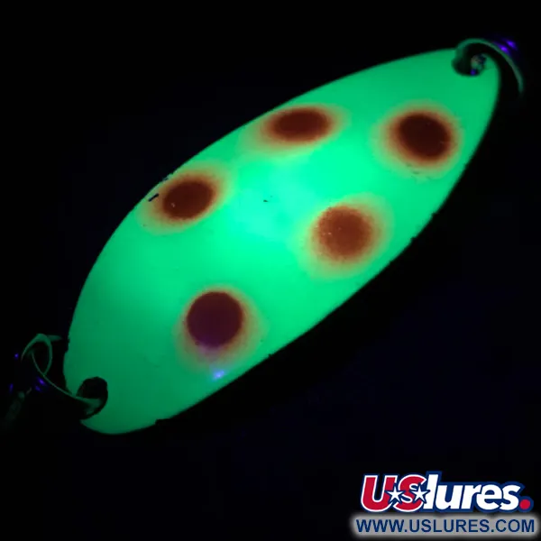 Acme Little Cleo UV Skeddrag, Gul/Röd, 18g, UV-finish, #4910