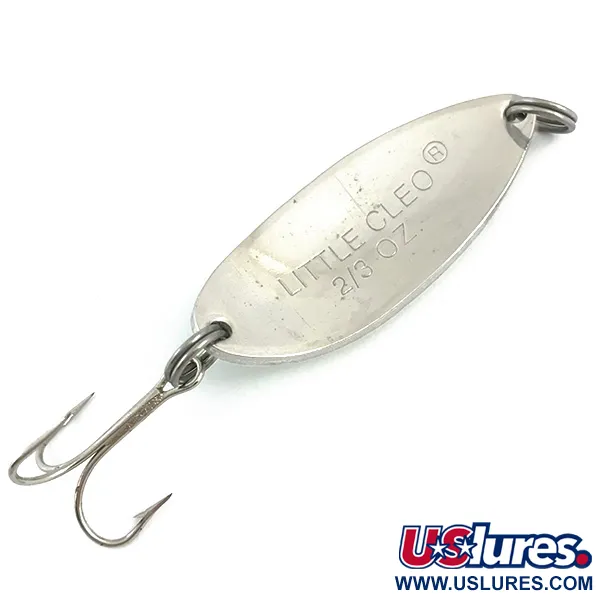 Acme Little Cleo Glow Skeddrag, Vit/Grön/Nickel, 19g, Glow, #4911