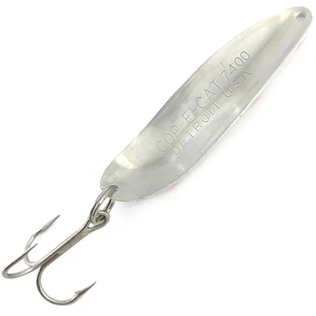 Eppinger Dardevle Cop-E-Cat 7400 Skeddrag, Vit/Nickel/Röd UV, 14g, #4915