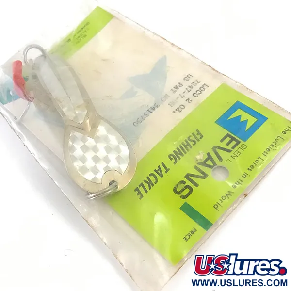 Loco Glen Evans Skeddrag, Nickel / Hologram, 48g, USA, #4926