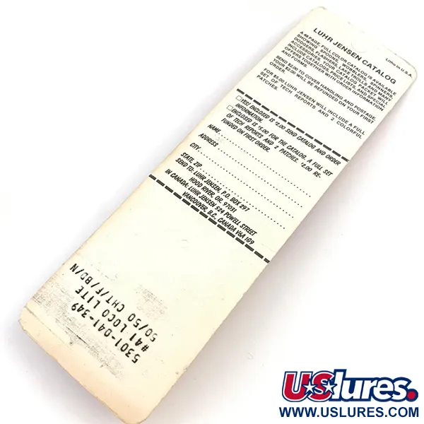 Luhr Jensen Loco Lite UV Skeddrag, Röd/Gul/Svart, 14g, UV, #4927