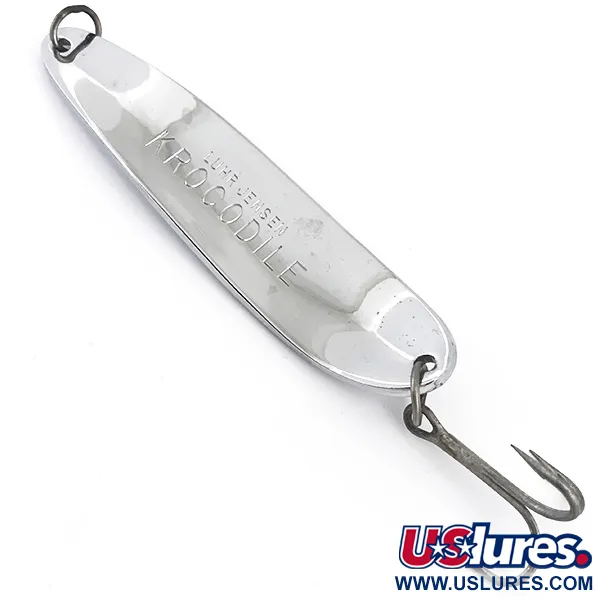Luhr Jensen Krocodile Skeddrag, Nickel, 94g, Långkastande, #4936